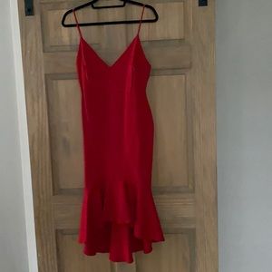 Red Chelsea Mermaid Dress